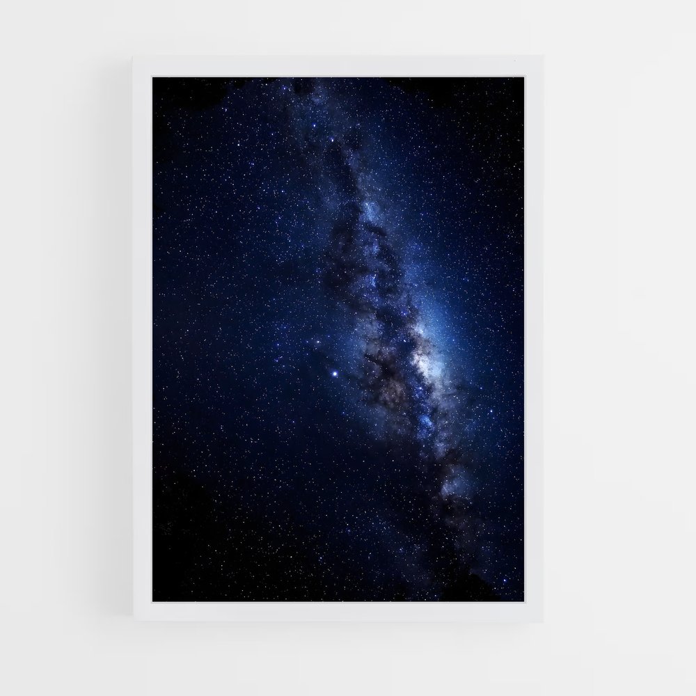 Poster Voie Lactée Nocturne – affiche Étoiles (vue 3)