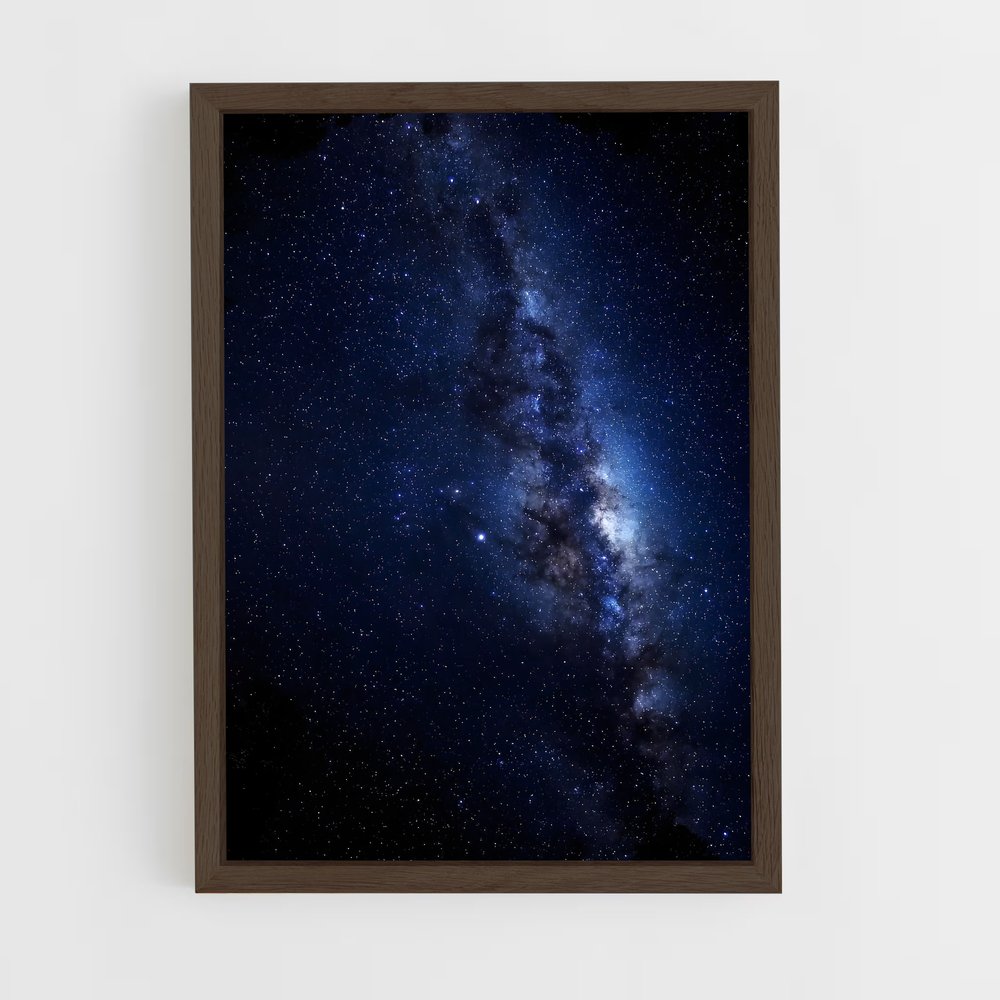 Poster Voie Lactée Nocturne – affiche Étoiles (vue 5)