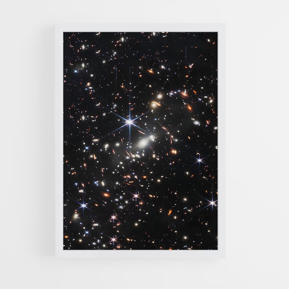 Poster Galaxies Enchantées – affiche Étoiles (vue 3)