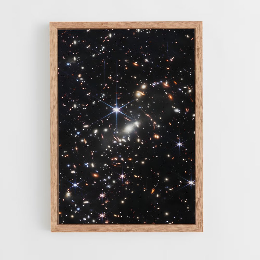 Poster Galaxies Enchantées – affiche Étoiles (vue 4)