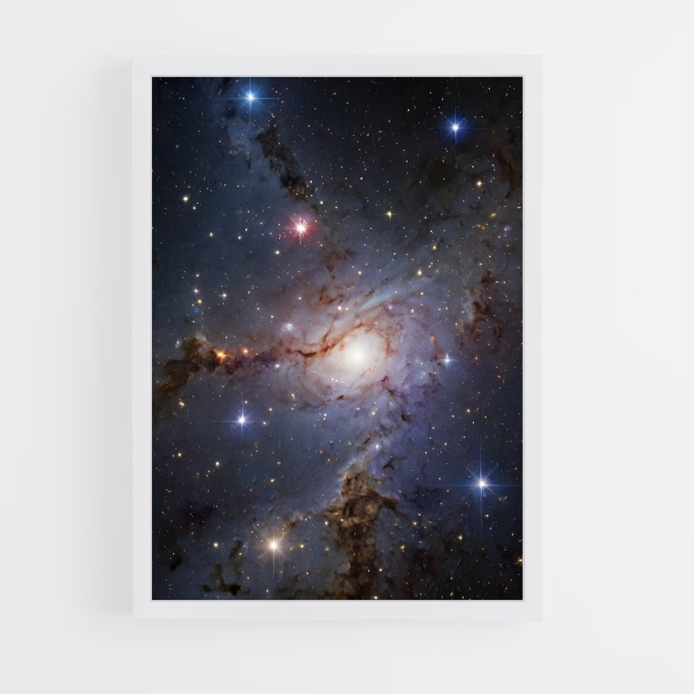 Poster La Nébulosité Étoilée – affiche Étoiles (vue 3)