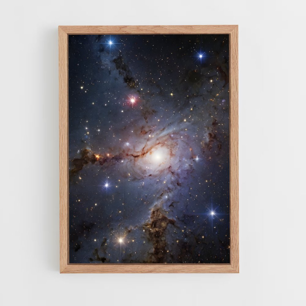 Poster La Nébulosité Étoilée – affiche Étoiles (vue 4)