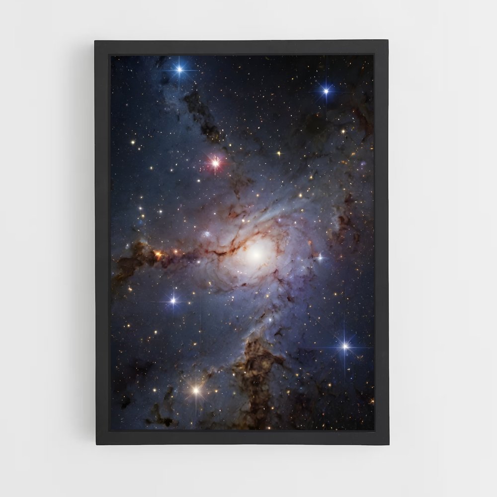 Poster La Nébulosité Étoilée – affiche Étoiles (vue 2)