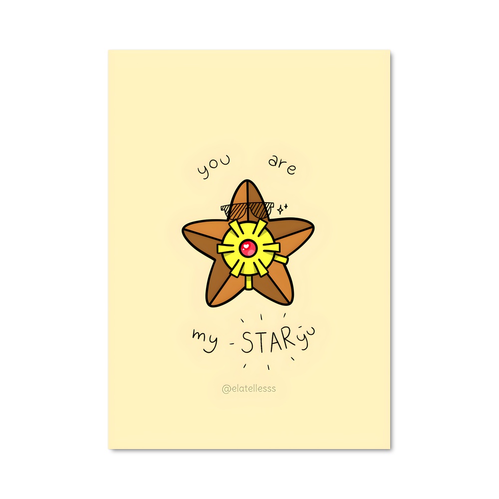 Poster You’re a Star – affiche Pokemon
