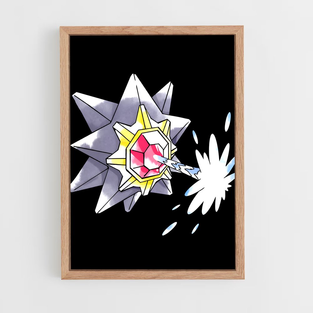 Poster Étoile Enchantée – affiche Pokemon (vue 4)