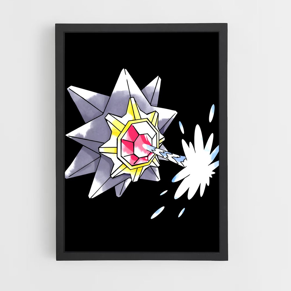 Poster Étoile Enchantée – affiche Pokemon (vue 2)