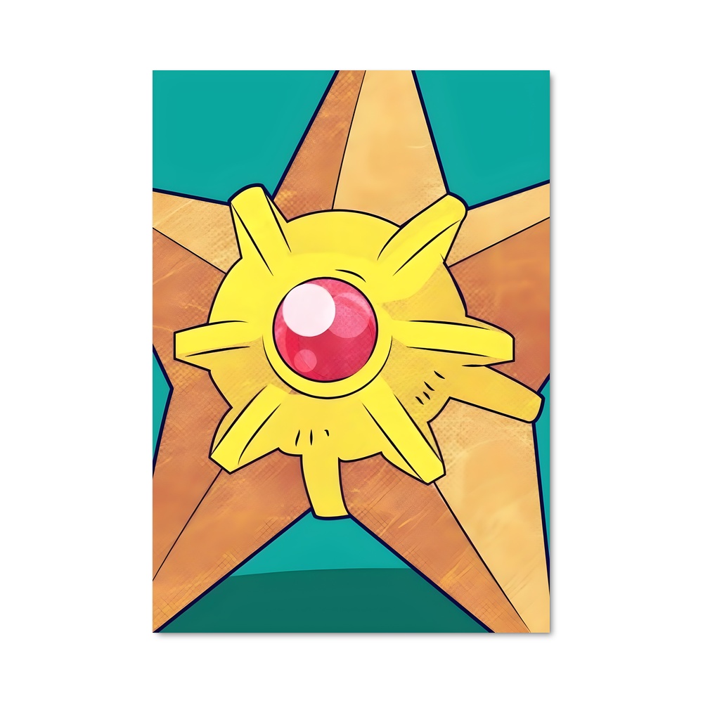 Poster L'Œil Étoilé – affiche Pokemon