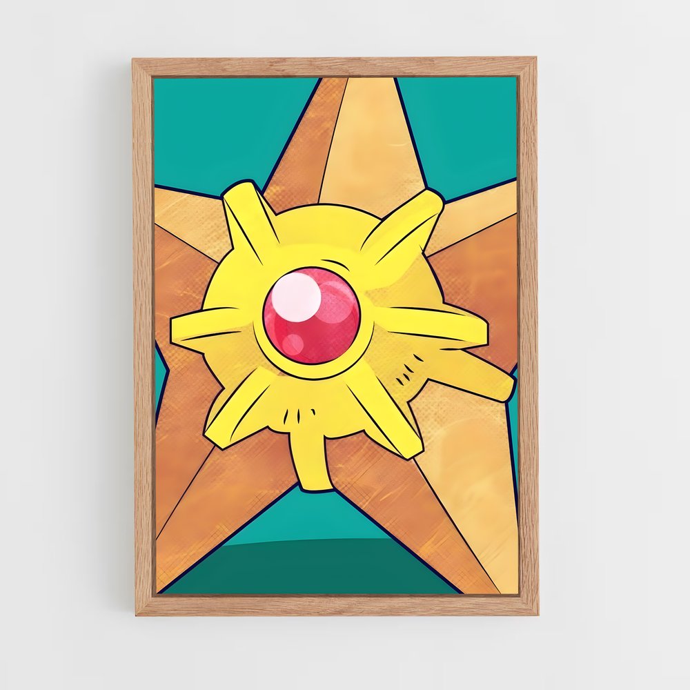 Poster L'Œil Étoilé – affiche Pokemon (vue 4)
