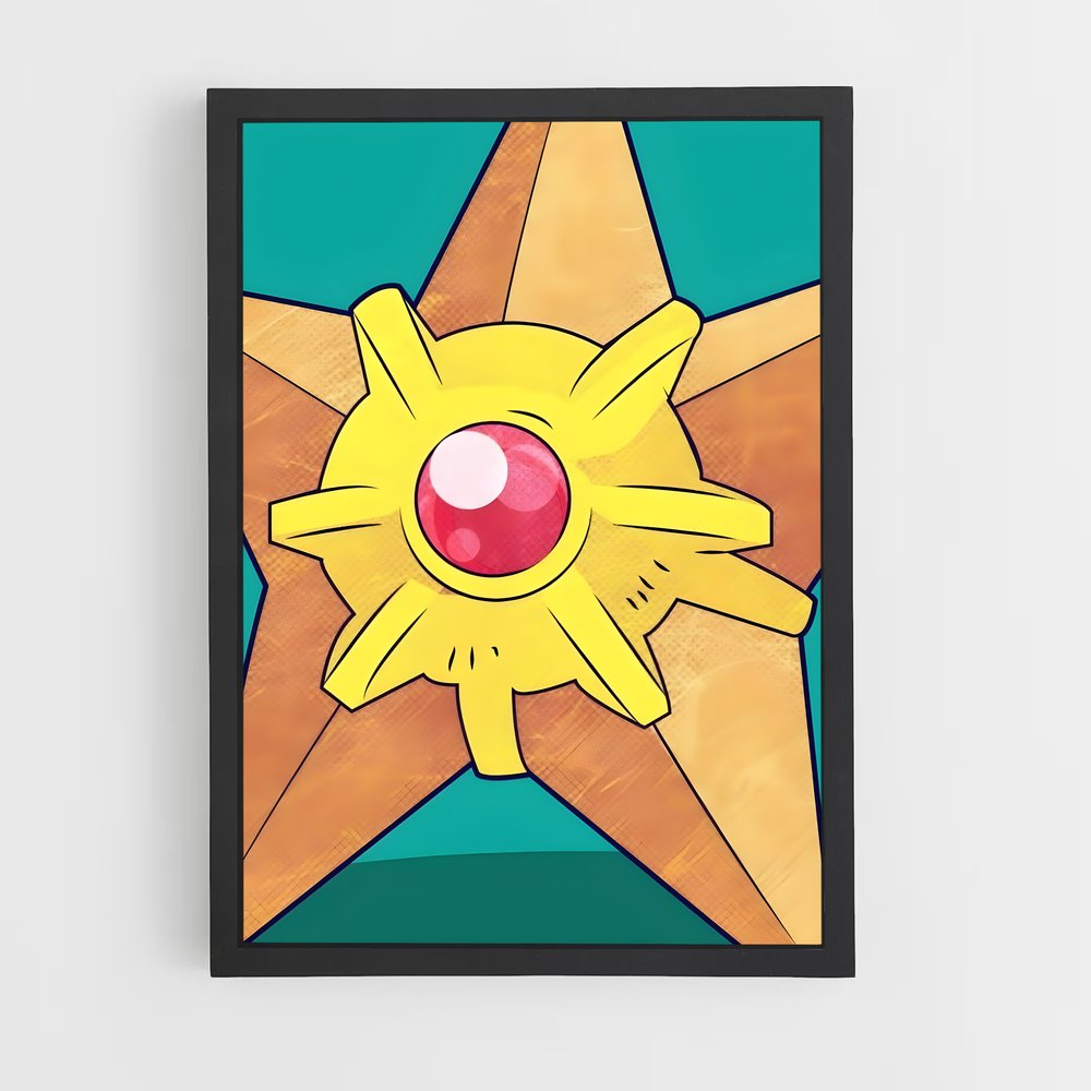 Poster L'Œil Étoilé – affiche Pokemon (vue 2)