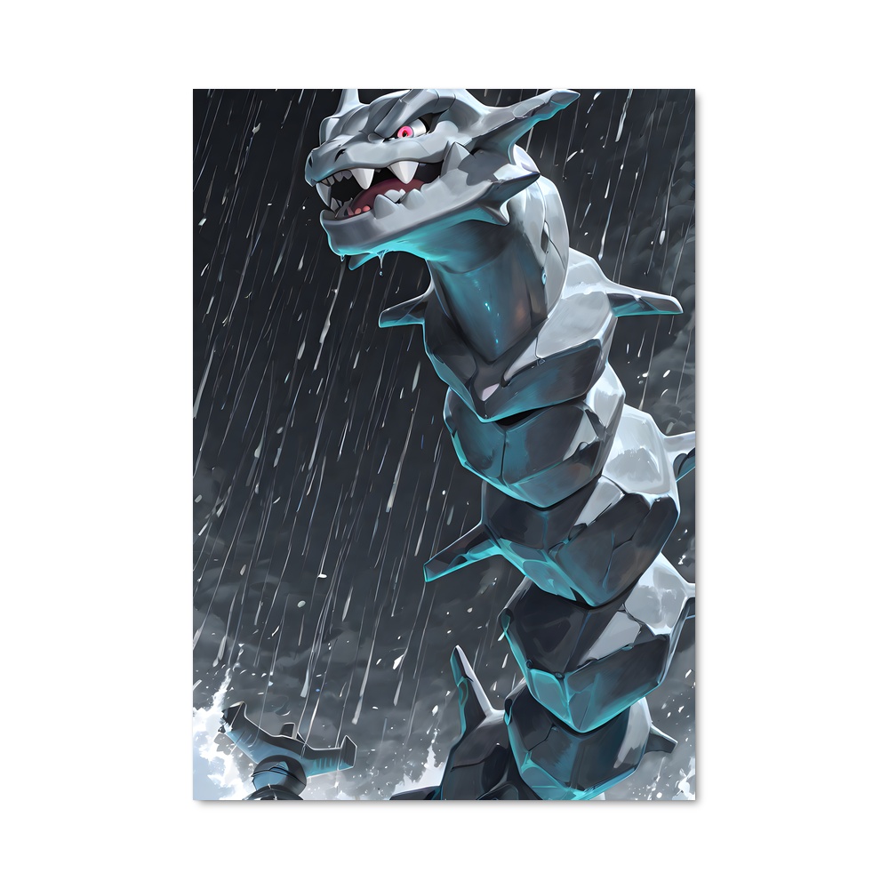 Poster Steelix épique – affiche Pokemon