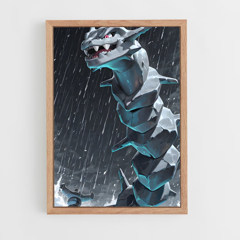 Poster Steelix épique – affiche Pokemon (vue 4)