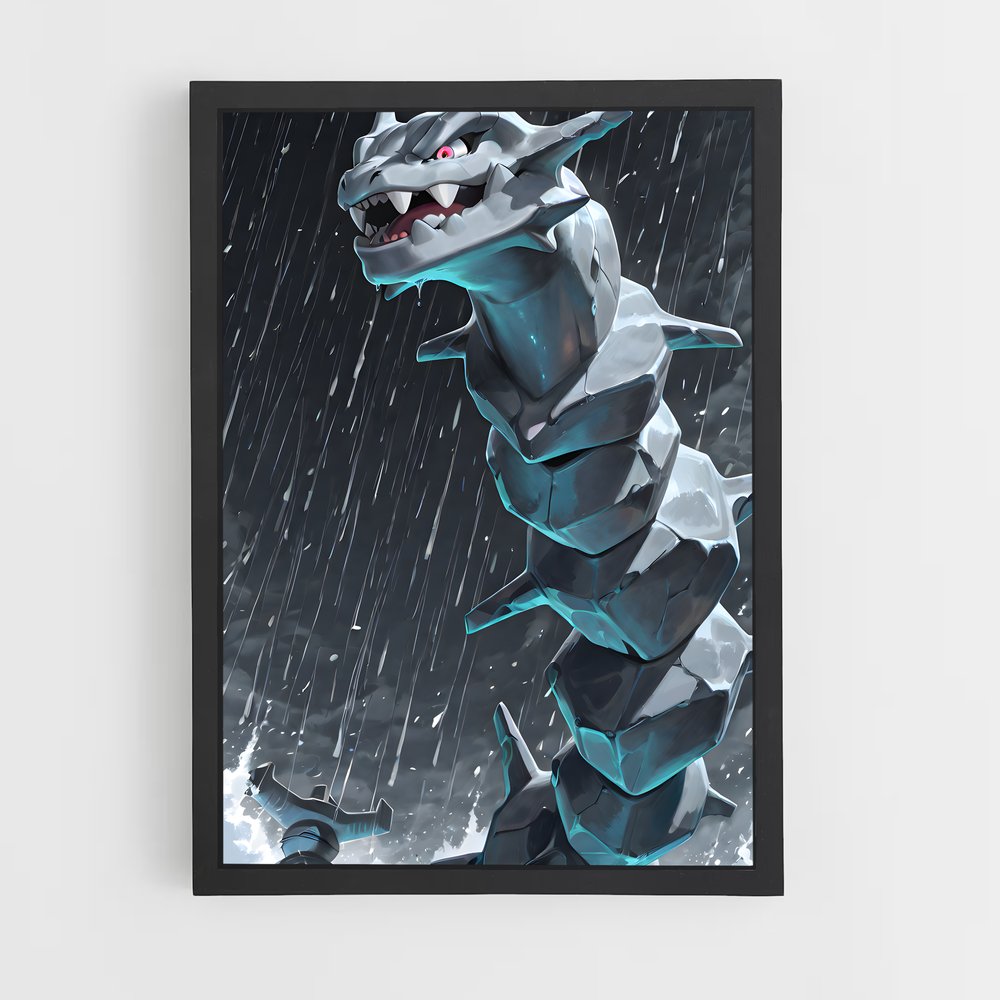 Poster Steelix épique – affiche Pokemon (vue 2)