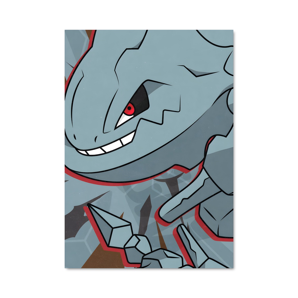 Poster Dragon d'Acier – affiche Pokemon