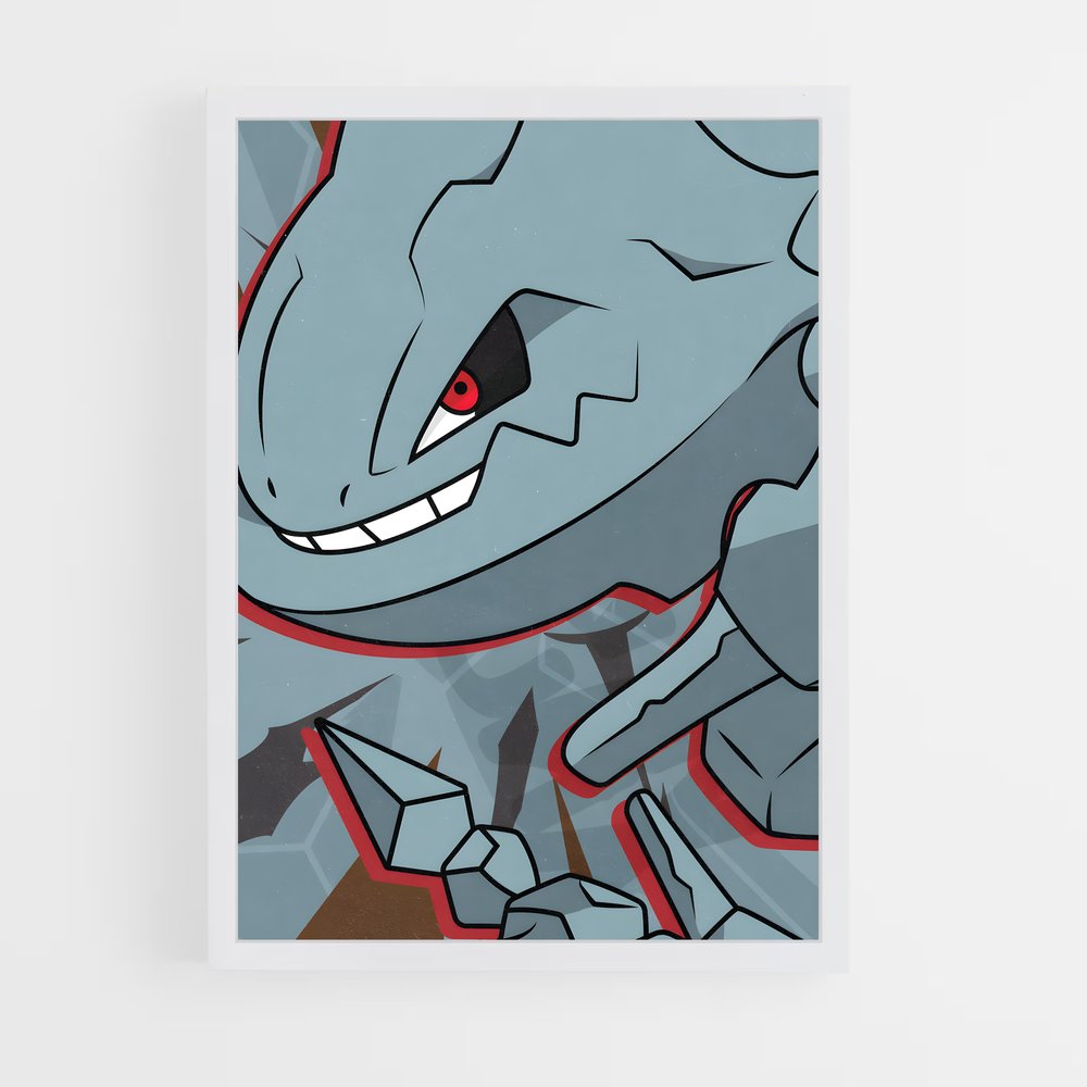 Poster Dragon d'Acier – affiche Pokemon (vue 3)