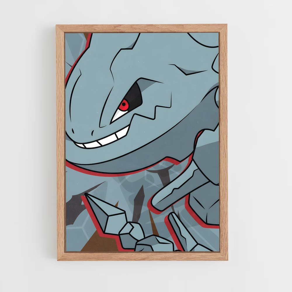 Poster Dragon d'Acier – affiche Pokemon (vue 4)