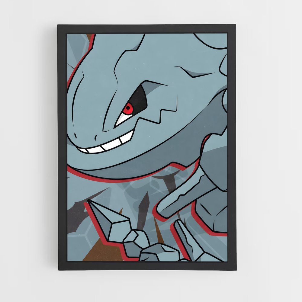 Poster Dragon d'Acier – affiche Pokemon (vue 2)