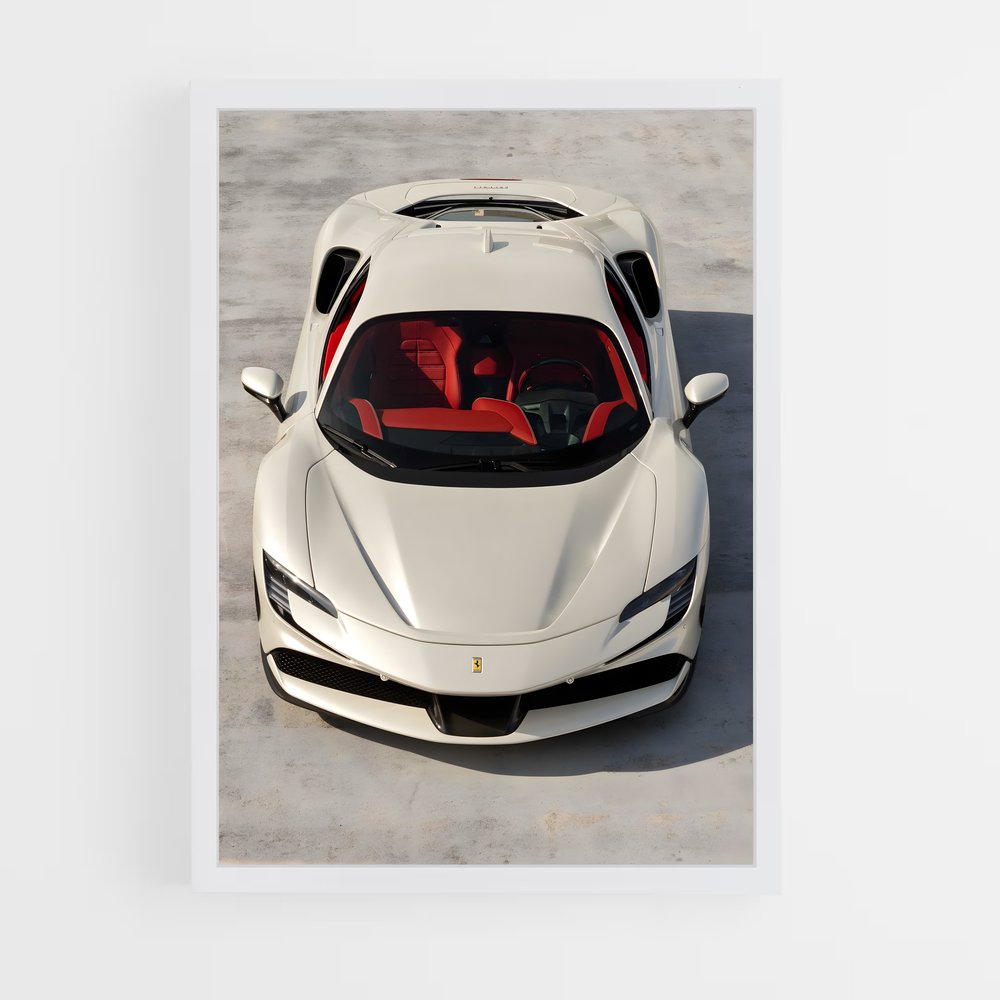 Poster Ferrari Éclair – affiche Dallara (vue 3)