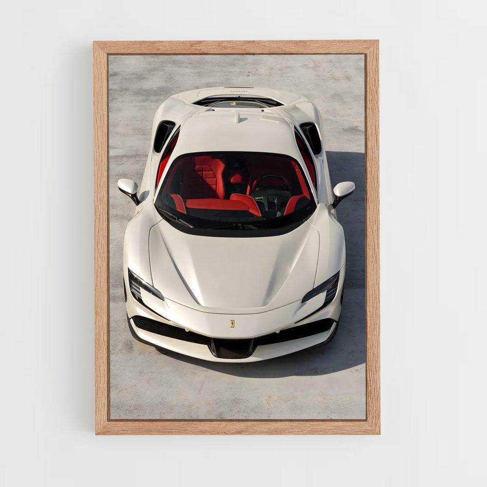 Poster Ferrari Éclair – affiche Dallara (vue 4)