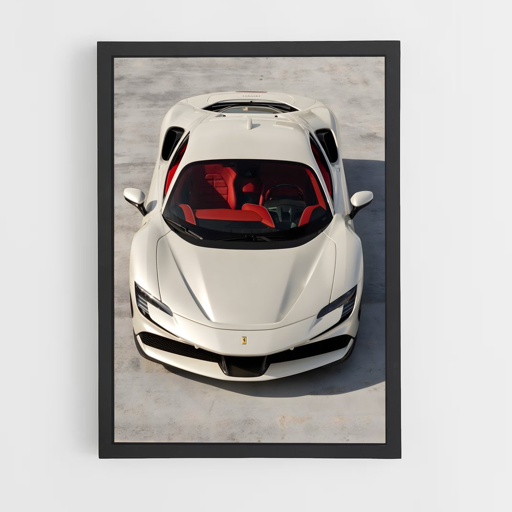 Poster Ferrari Éclair – affiche Dallara (vue 2)