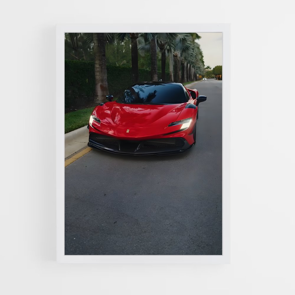 Poster Ferrari en Liberté – affiche Dallara (vue 3)