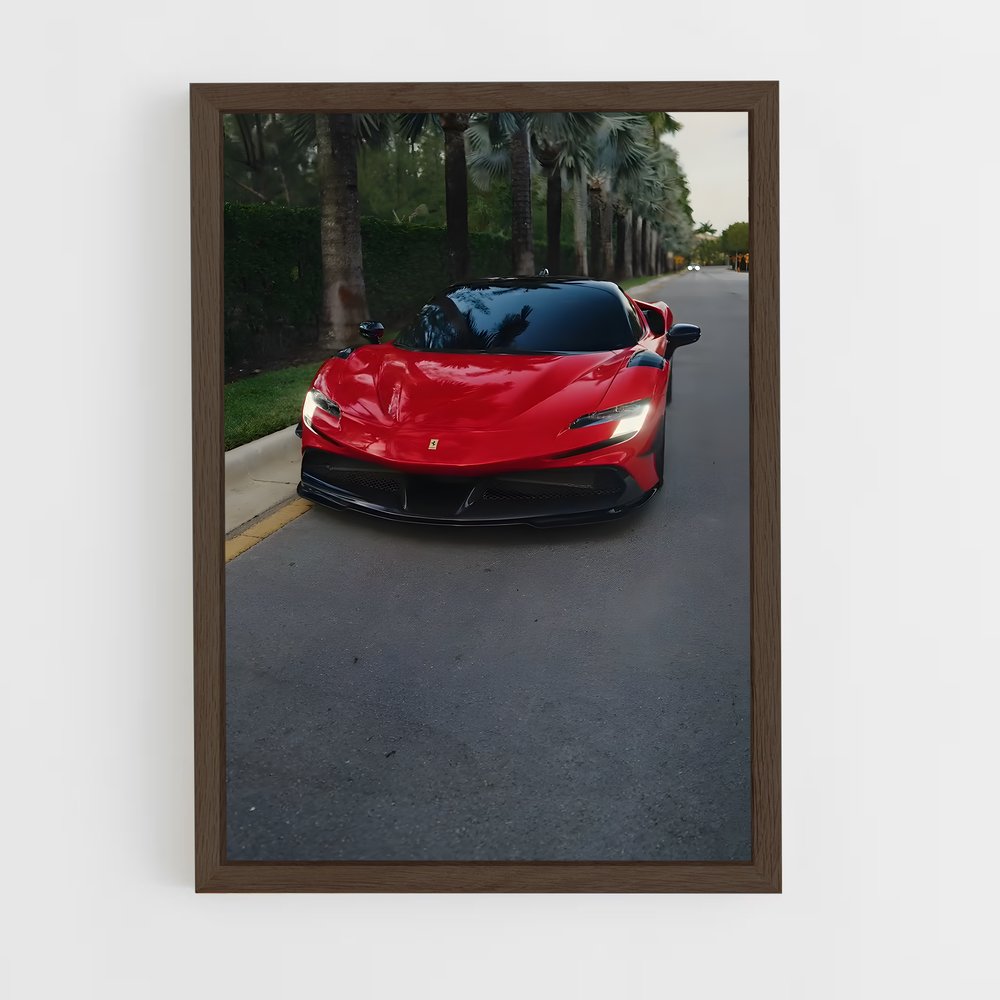 Poster Ferrari en Liberté – affiche Dallara (vue 5)