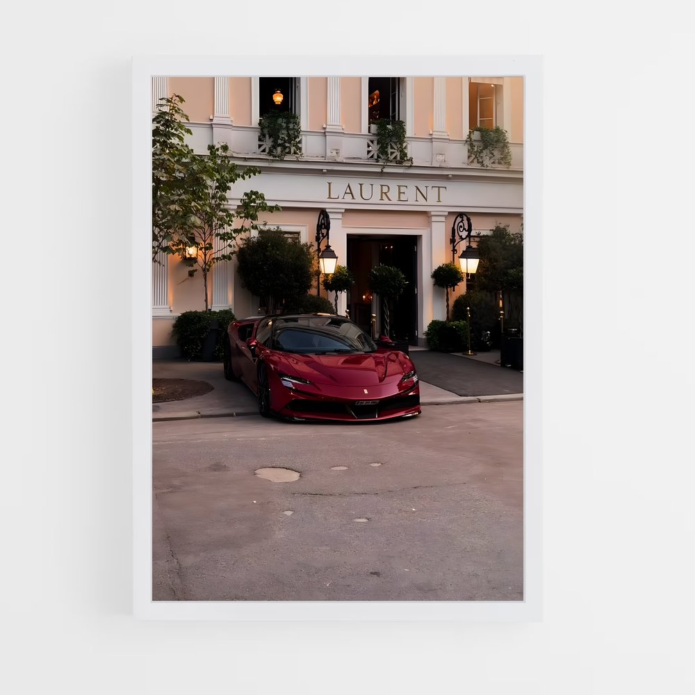 Poster Ferrari Royale – affiche Dallara (vue 3)