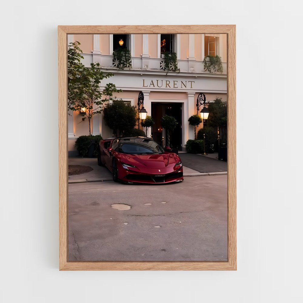 Poster Ferrari Royale – affiche Dallara (vue 4)