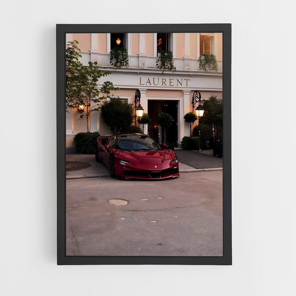 Poster Ferrari Royale – affiche Dallara (vue 2)