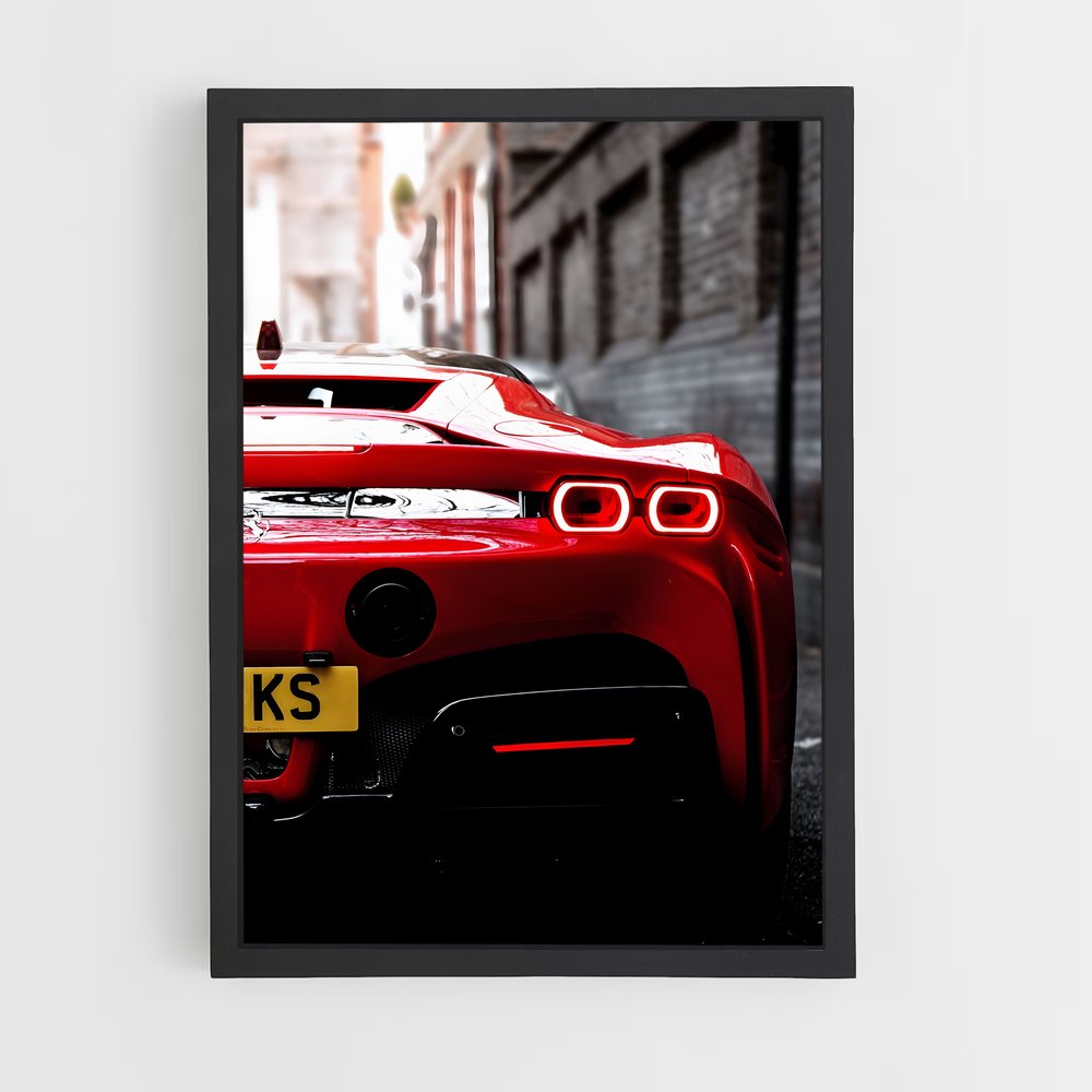 Poster Rêve Rouges – affiche Dallara (vue 2)