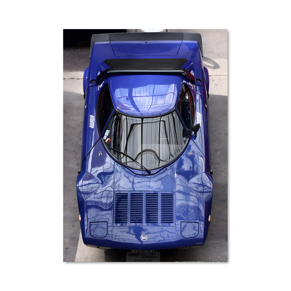 Poster Stratos Bleu