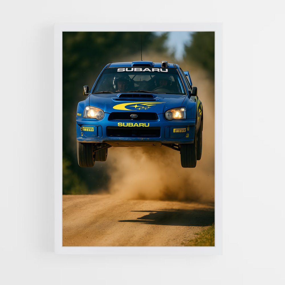 Poster Subaru élégant (vue 3)