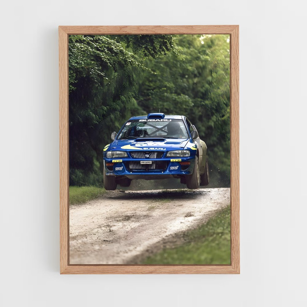 Poster Rallye Infini – affiche Subaru (vue 4)