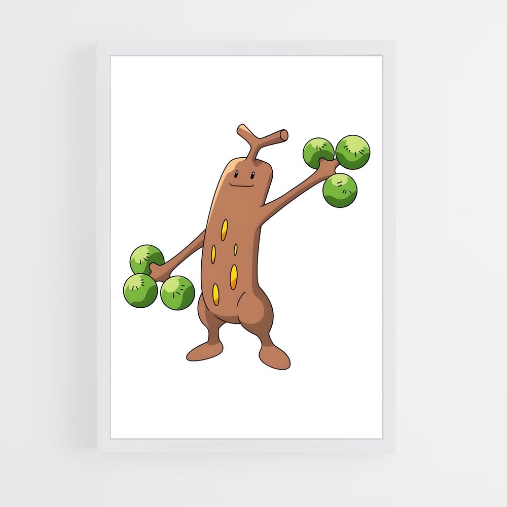 Poster Sudowoodo Acrobate – affiche Pokemon (vue 3)