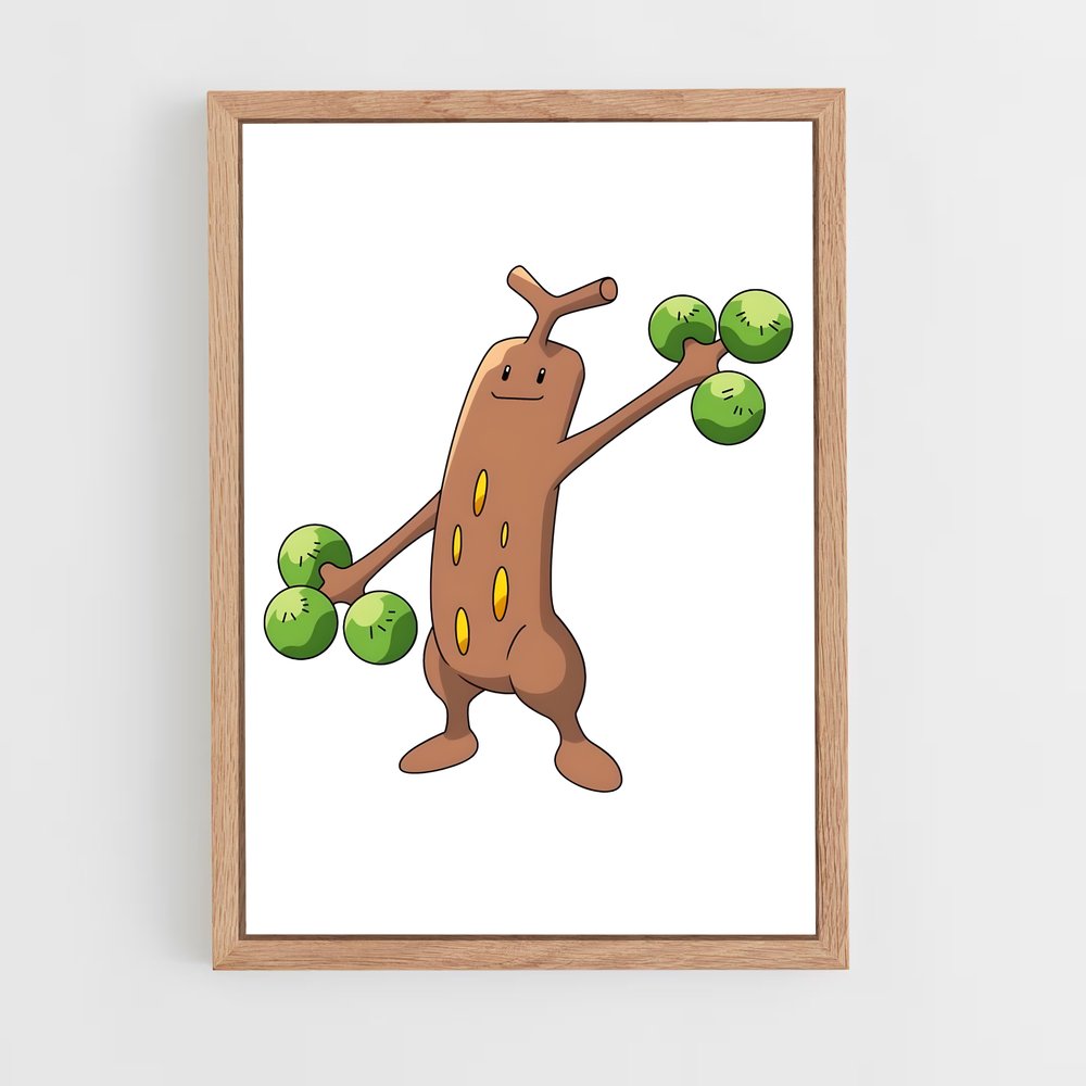 Poster Sudowoodo Acrobate – affiche Pokemon (vue 4)