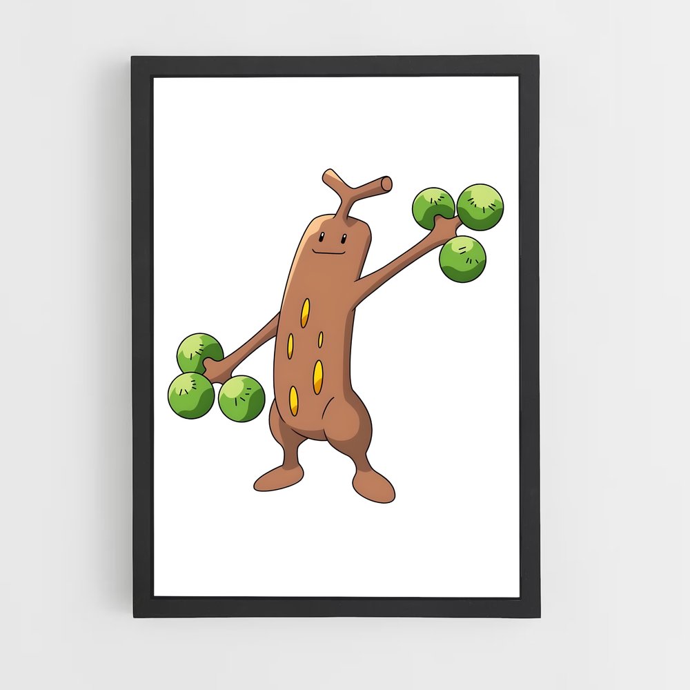 Poster Sudowoodo Acrobate – affiche Pokemon (vue 2)