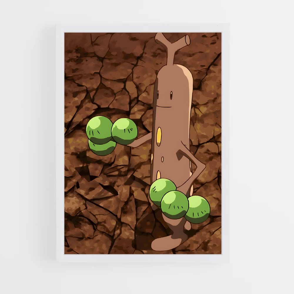 Poster Sudowoodo en Terre Brisée – affiche Pokemon (vue 3)