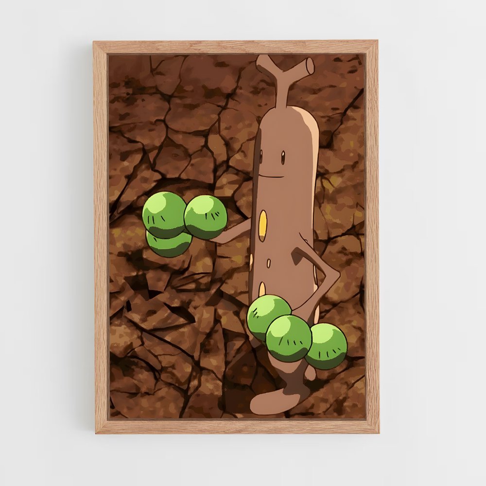 Poster Sudowoodo en Terre Brisée – affiche Pokemon (vue 4)