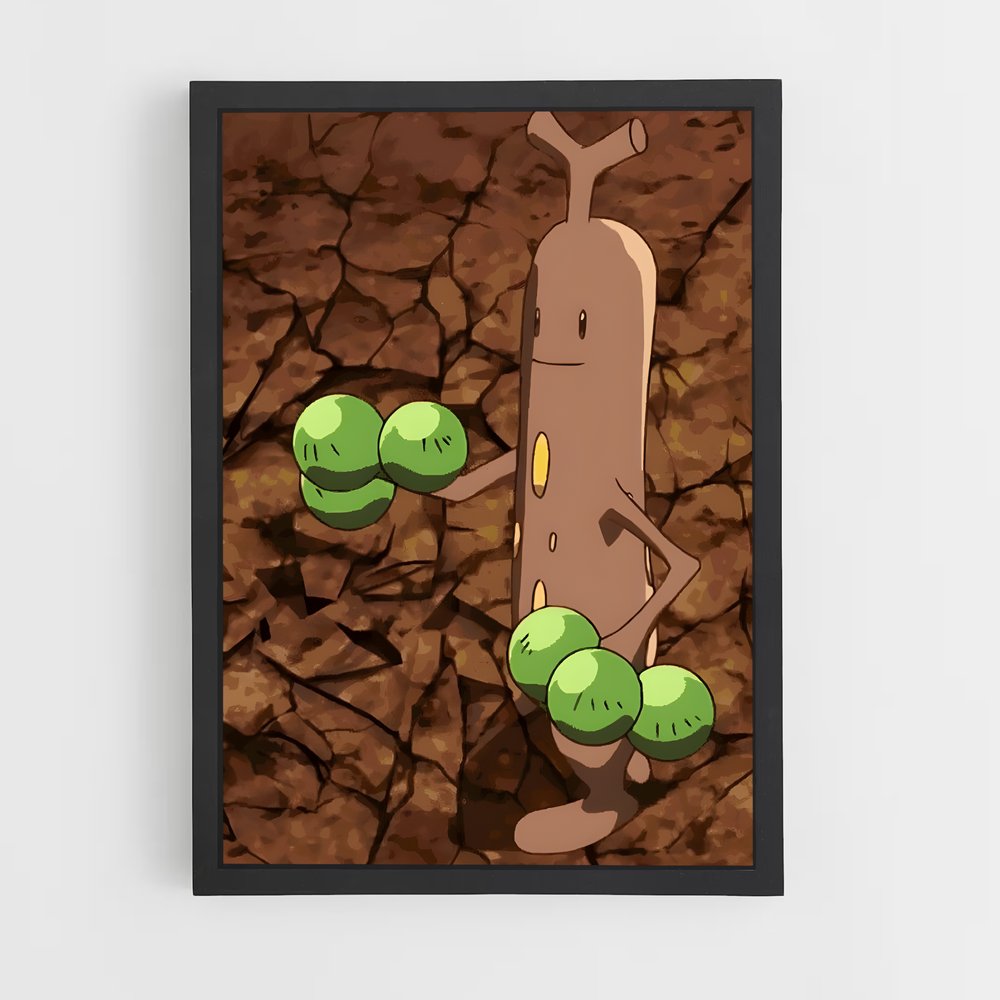 Poster Sudowoodo en Terre Brisée – affiche Pokemon (vue 2)