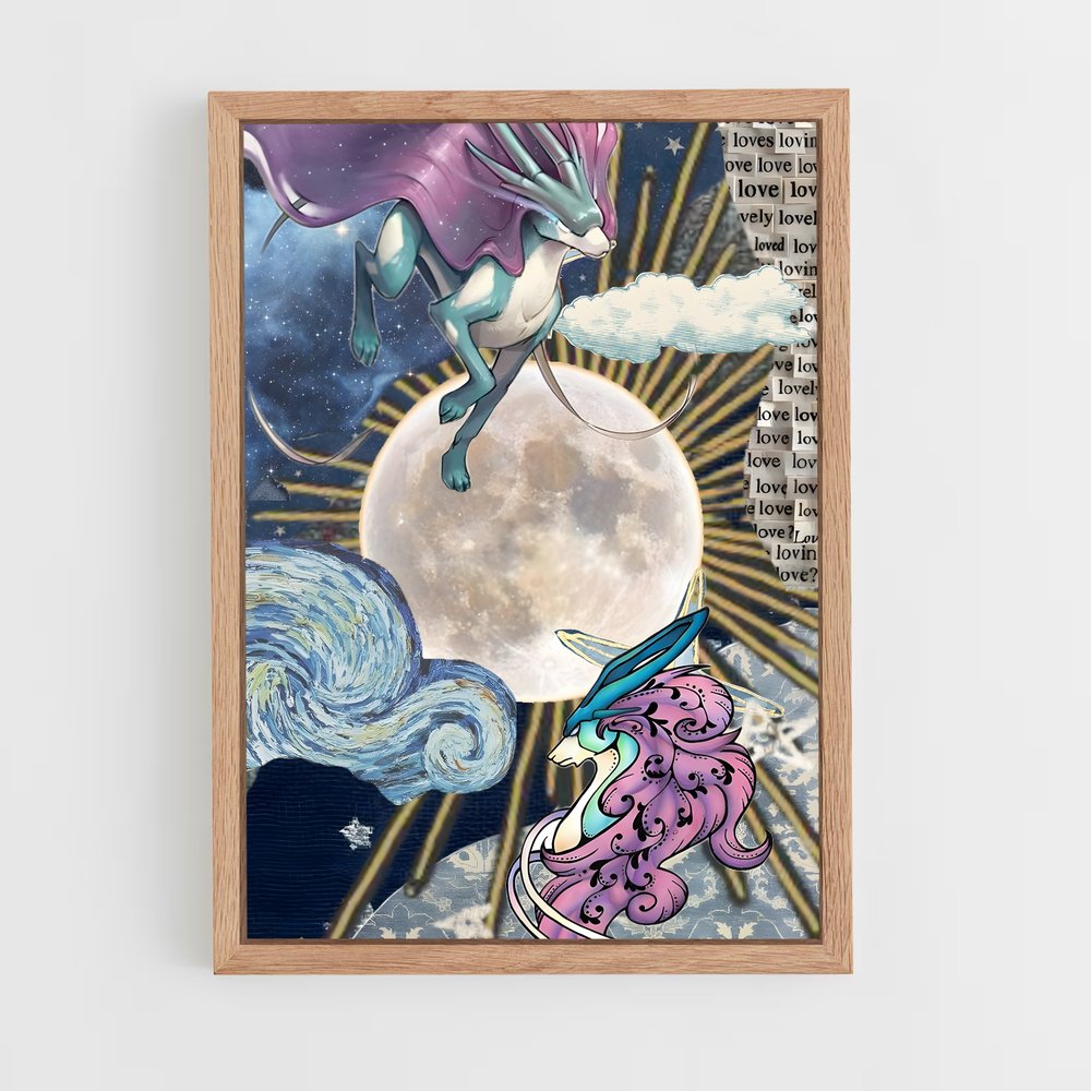Poster Licorne Étoilée – affiche Pokemon (vue 4)