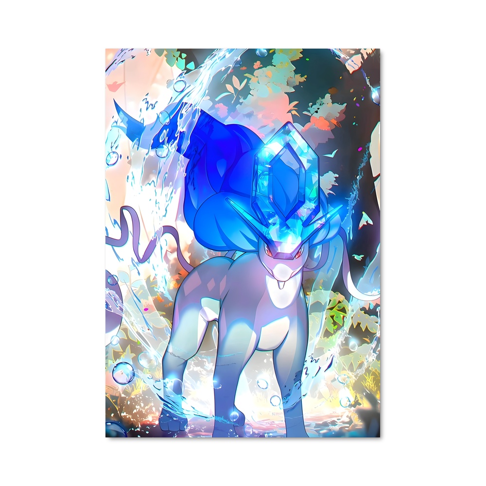 Poster Suicune Mystique – affiche Pokemon