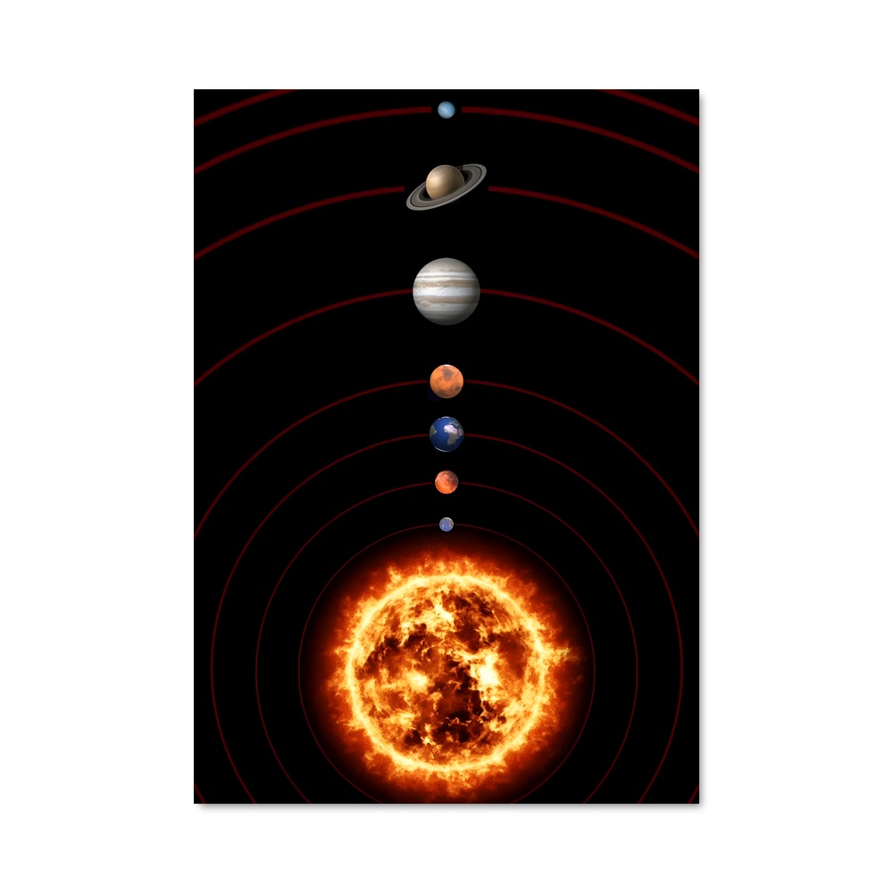 Poster Cosmos en Cercle