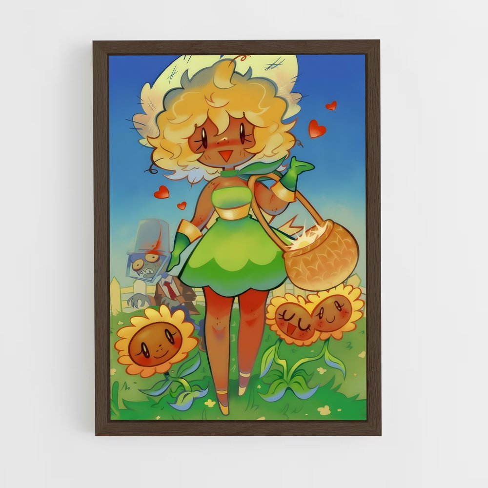 Poster Sunny Adventure – affiche Plants vs zombies (vue 5)