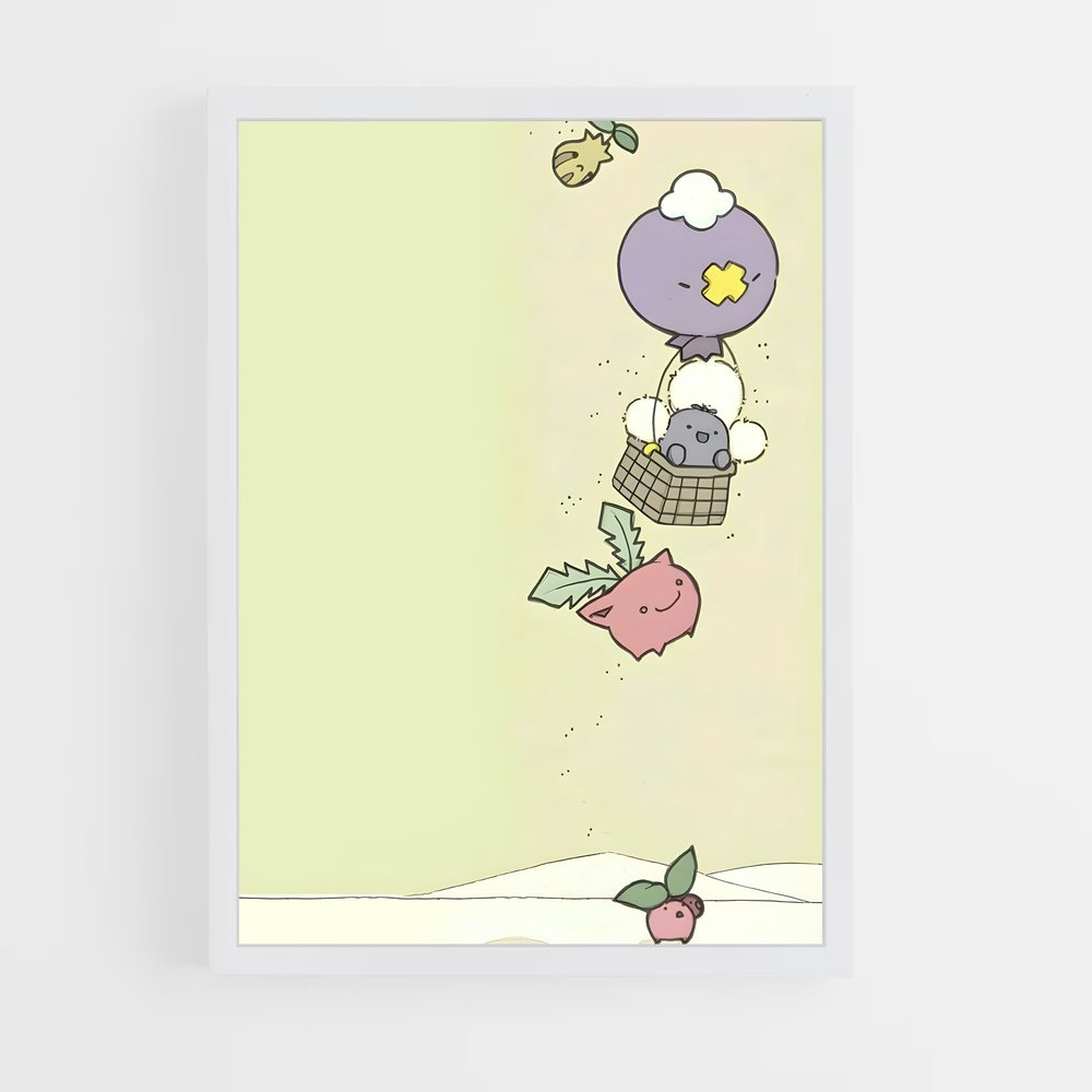 Poster Foodie Flyer – affiche Pokemon (vue 3)