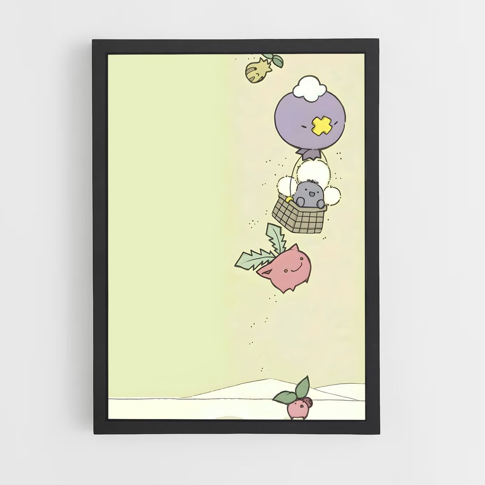 Poster Foodie Flyer – affiche Pokemon (vue 2)
