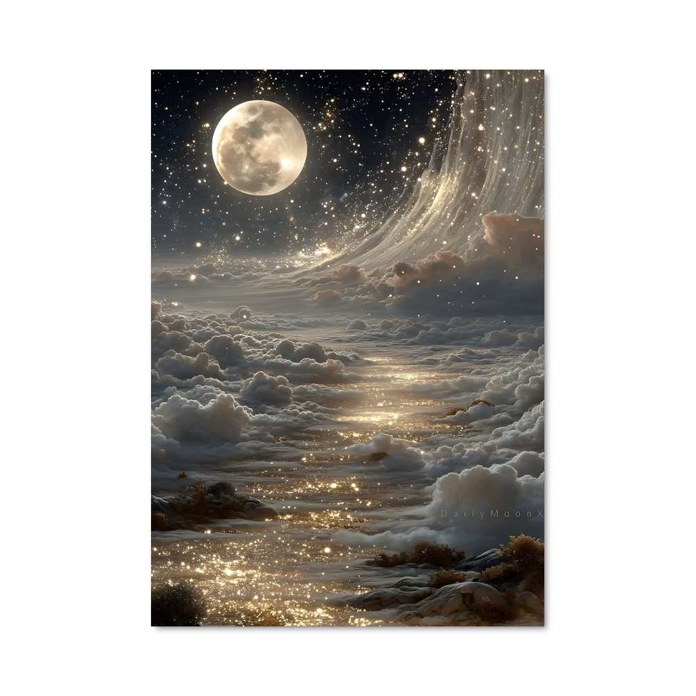 Poster Supermoon Éblouissant