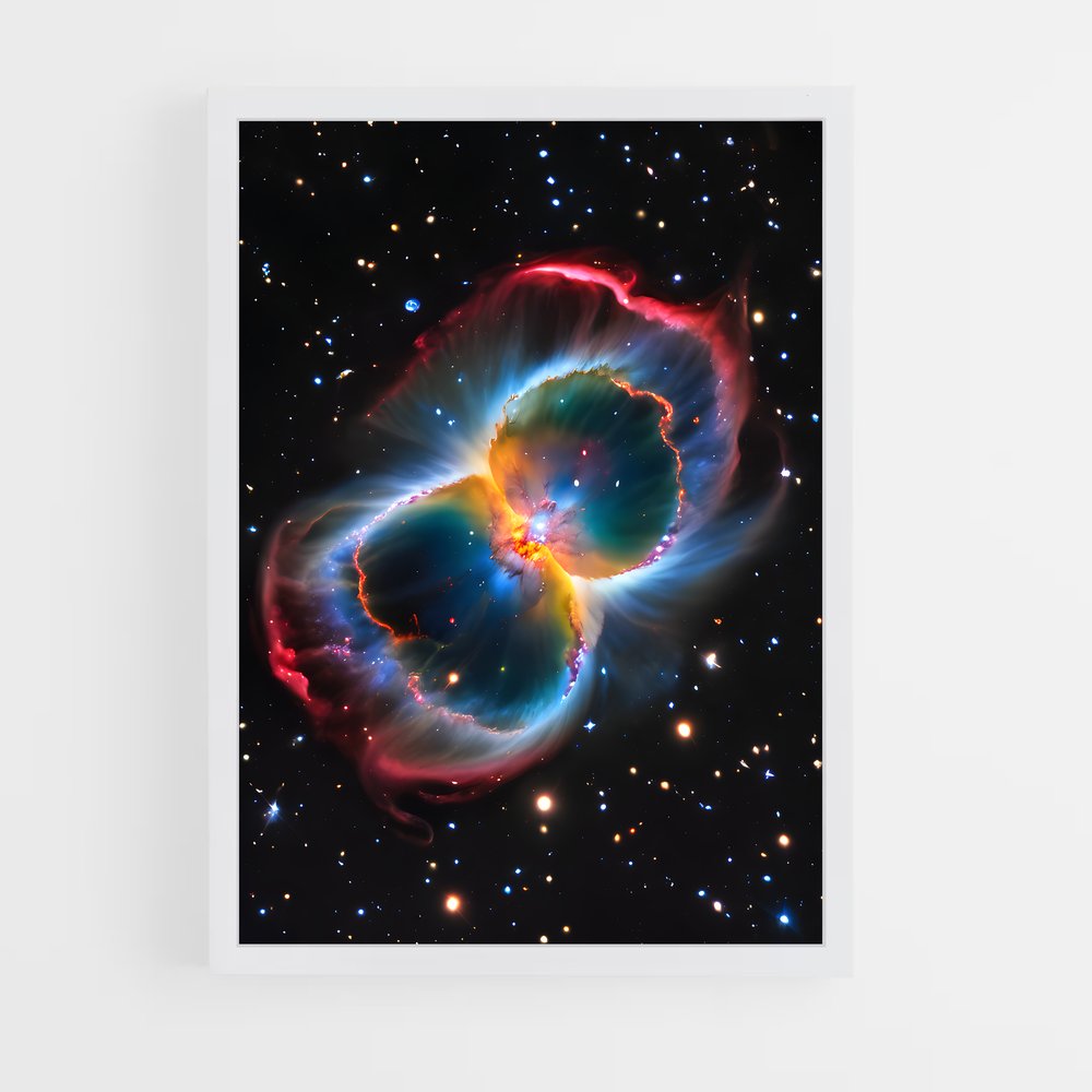 Poster Nebula Symphony – affiche Étoiles (vue 3)