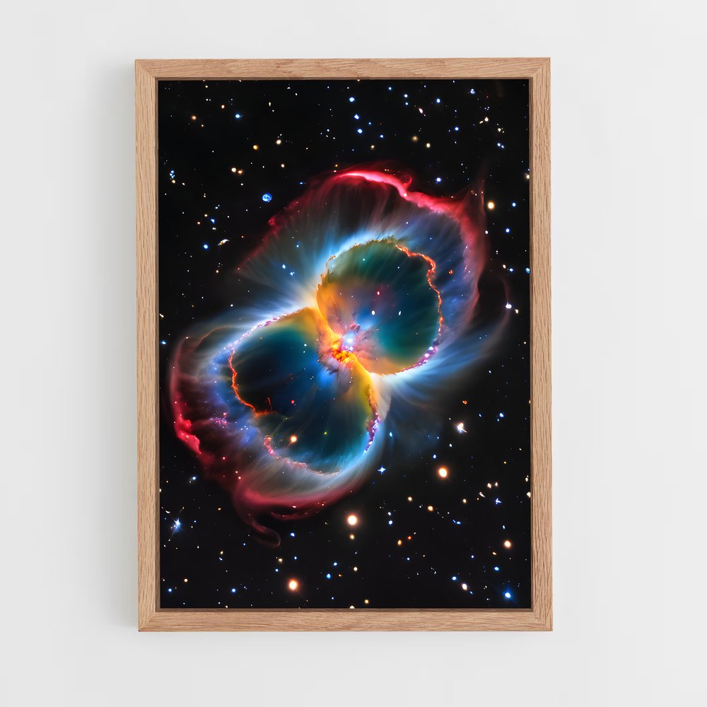 Poster Nebula Symphony – affiche Étoiles (vue 4)