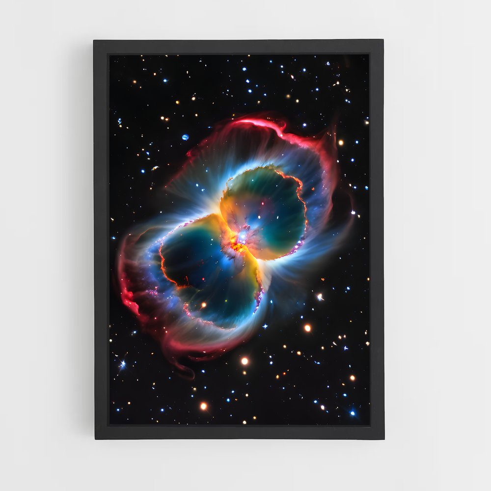 Poster Nebula Symphony – affiche Étoiles (vue 2)