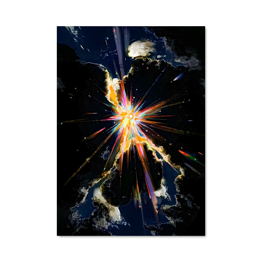 Poster Étoile Explosive – affiche Étoiles