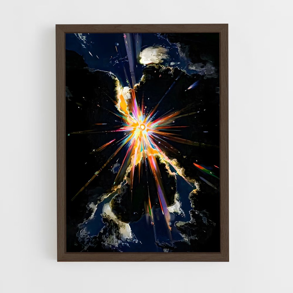 Poster Étoile Explosive – affiche Étoiles (vue 5)
